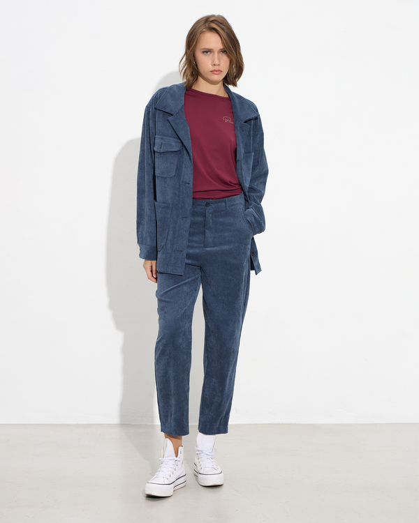 Overshirt ζακέτα κοτλέ